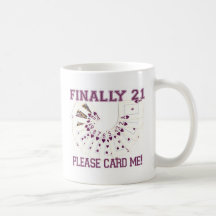21st Birthday Mug