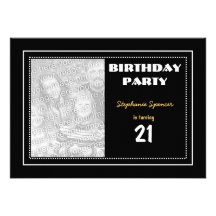 21st Birthday Party Invitation