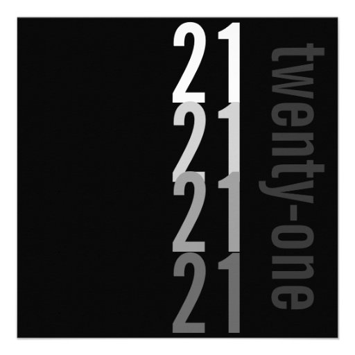 21st Birthday Party Invitations