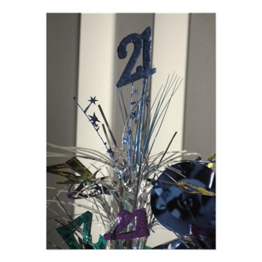 21st Birthday Party Invitations