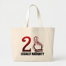 21st Birthday Tote Bags