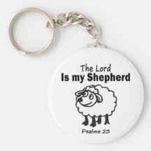 23rd Psalm Keychain