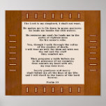 23rd Psalm Poster Print