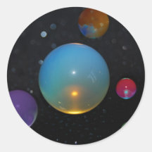 23rd Universe Round Sticker