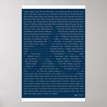 23x35 Print - Atheist Apparel Roll - Blue