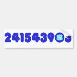 241543903 BUMPER STICKERS