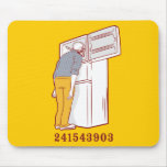 241543903 head freezer humourous tshirt mouse pads