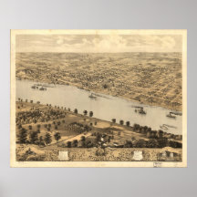 24 Jefferson City, Missouri 1869 Poster