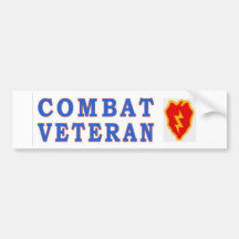 25th INFANTRY DIVISION Bumper Sticker