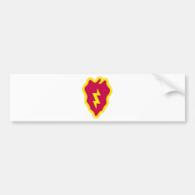 25th Infantry Division Bumper Sticker