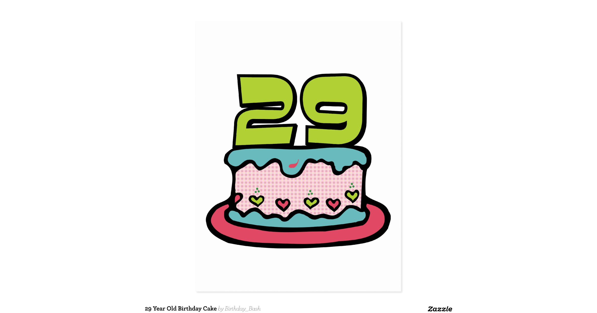 29-year-old-birthday-cake-postcard-zazzle