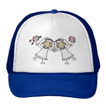 2 Brides Trucker Hat
