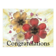 2 Congratulations Post Card
