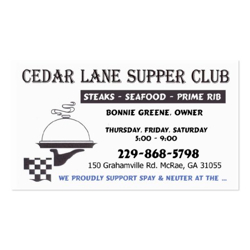2 for 1 biz card business card