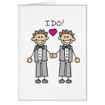 2 Grooms Greeting Cards