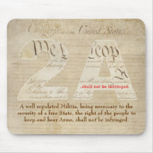 2A Mousepad w/ Constitution and Bill of Rights