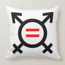 2become1 Same-Sex Marriage Throw Pillows
