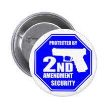 2nd Amendment 2 Pinback Button
