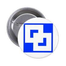 2nd area service command pinback button