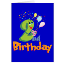 2nd Birthday Cards