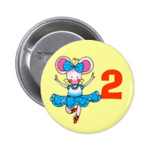 2nd birthday gift for a girl, cute ballerina pins