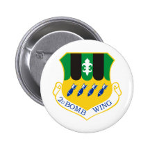 2nd Bomb Wing Buttons