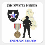 2nd Infantry Division Iraq War Vet Stickers