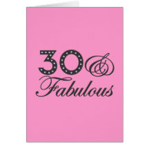 30 & Fabulous Gift Cards