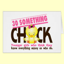 30-Something Chick 3 cards