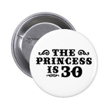 30th Birthday Button