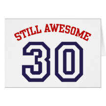 30th Birthday Cards