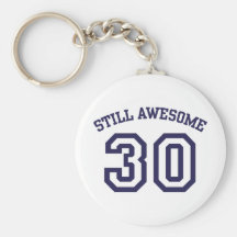 30th Birthday Keychains