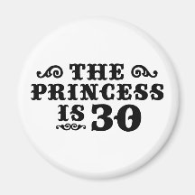 30th Birthday Magnets