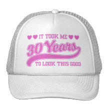 30th Birthday Mesh Hat