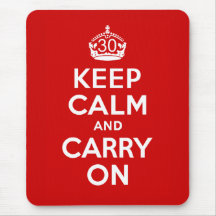 30th Birthday Mouse Mat
