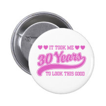 30th Birthday Pin