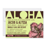 311 Aloha World Lime Pink invitations