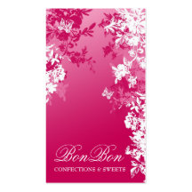 311-BON BON SWEET PINK FADE BUSINESS CARDS