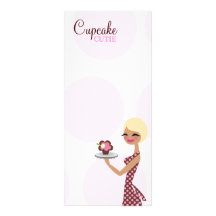 311-Candie the Cupcake Cutie Apron Custom Rack Card