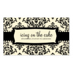 311-Icing on the Cake Liquorice Cream Business Card Template