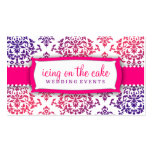 311 Icing on the Cake Pink Lavender Business Card Template