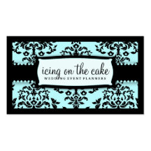 311-Icing on the Cake - Something Blue Business Card