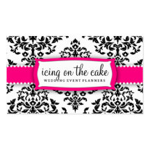 311 Icing on the Cake - Strawberry Frosting Business Card Template