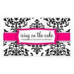 311 Icing on the Cake Strawberry Frosting White Business Card Templates