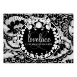 311-Lace de Luxe - Circque D' Zebra Business Card Template