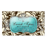 311-Lavish Topaz | Brown & Cream Business Card Templates