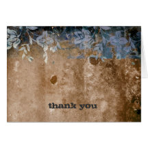 311-Lusciously Rustic Thank You Cards