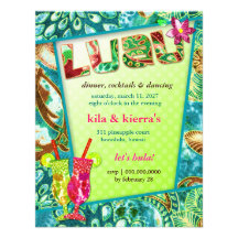 311 Lushious Luau Invitation
