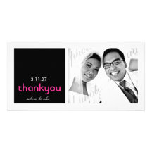 311-Mod Thank You | Photo Card