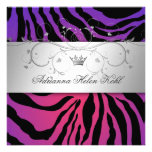 311-Silver Divine Purple Radiance Zebra Lingerie Custom Announcement